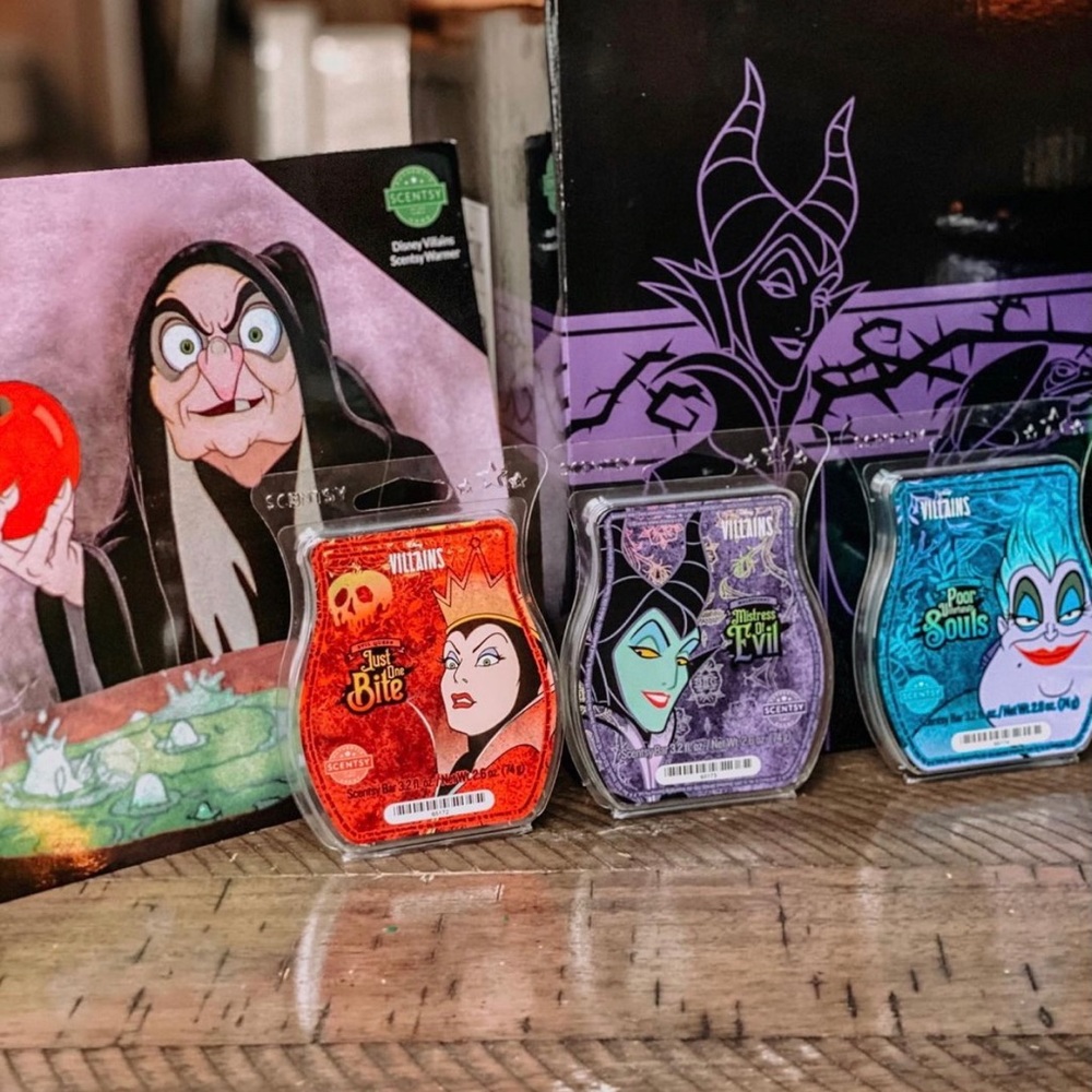Disney Villians Scentsy Wax Bars Collection